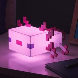 Minecraft Axolotl Shaped Light - Colour Changing - Paladone Trade