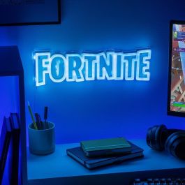 Fortnite LED Neon Logo Light - Wall Mountable - Paladone