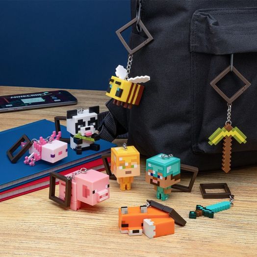 Minecraft Backpack Buddies Series 2 CDU 24pcs V2