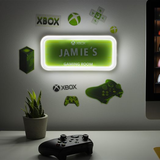 Xbox Light up Room Sign V2