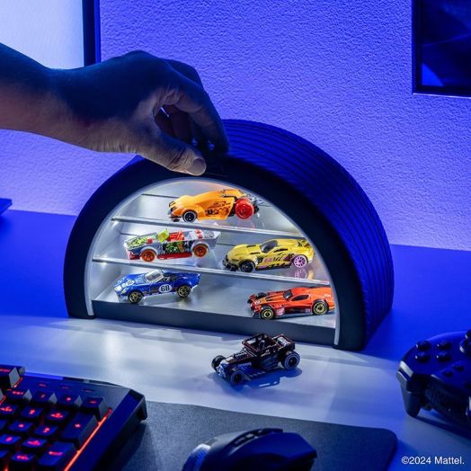 Hot Wheels Tyre Display Case Light