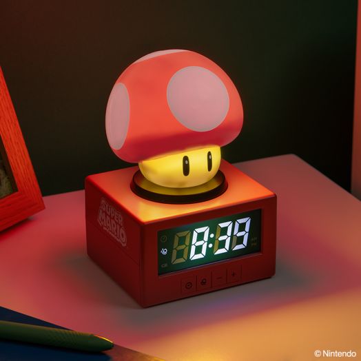 Super Mushroom Icon Alarm Clock