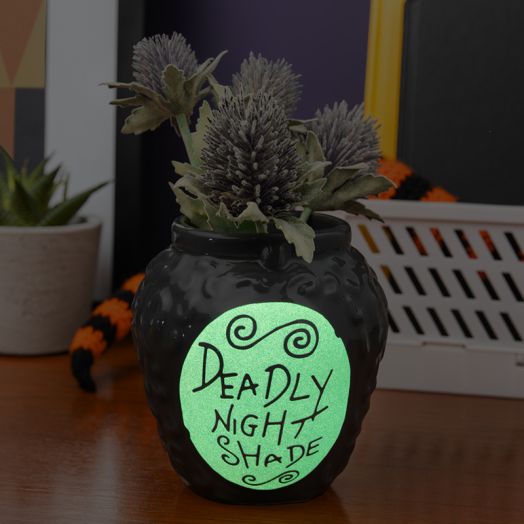 Deadly Nightshade Pen and Plant Pot