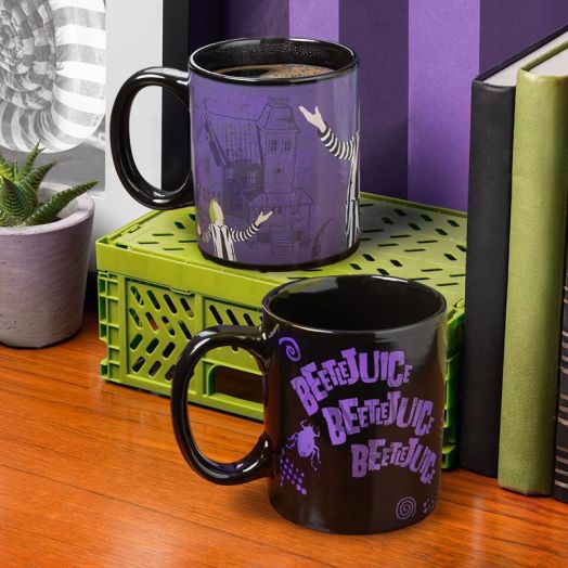 Beetlejuice XL Heat Change Mug