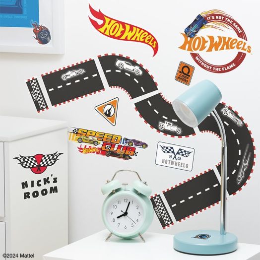 Hot Wheels Personalisation Wall Decals