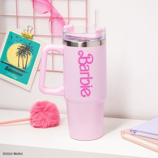 Barbie XL 1200ml Multiway Travel Cup with Straw