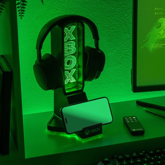 XBOX Desk Headphone Stand With Light
