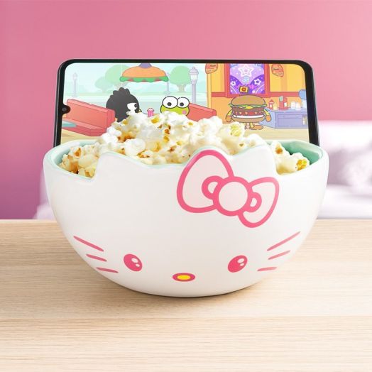 Hello Kitty Streaming Snack Bowl