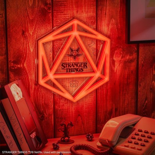 Stranger Things 5 Wall Mountable LED Neon Light