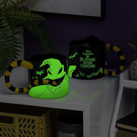 Oogie Boogie Shaped GITD Mug
