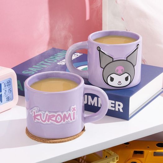 Kuromi Embossed Mug
