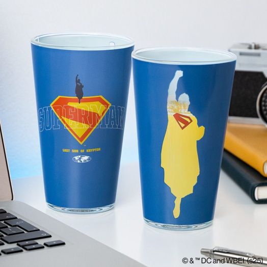 Superman Glass