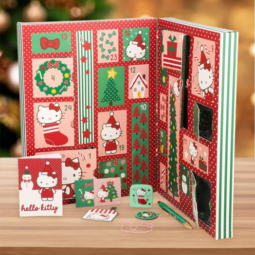 Hello Kitty Stationery 24 Day Advent Calendar
