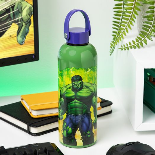 Hulk Metal Water Bottle with Carry Loop