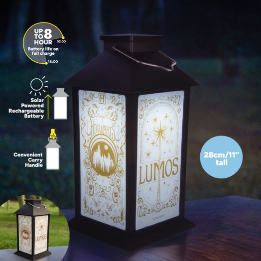 Hogwarts Printed Solar Lantern