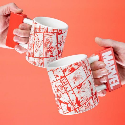 Marvel Logo Shaped Mug