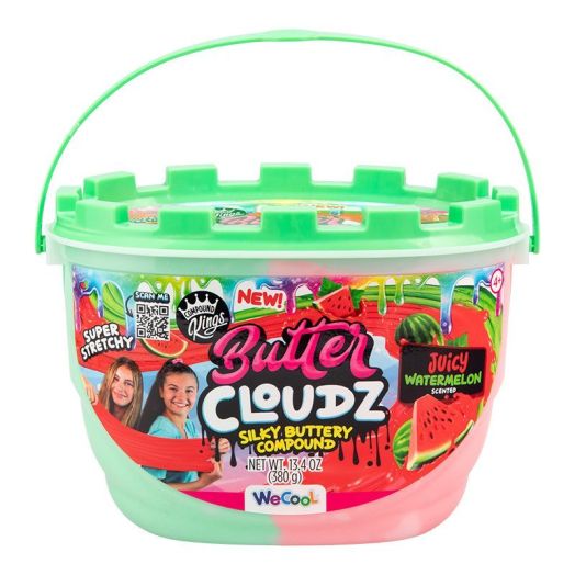 Butter Cloudz Swirls Large Watermelon