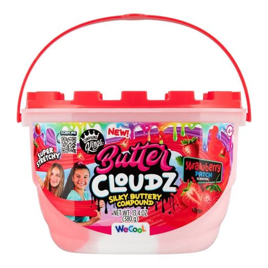 Butter Cloudz Swirls Large Strawberry Patch