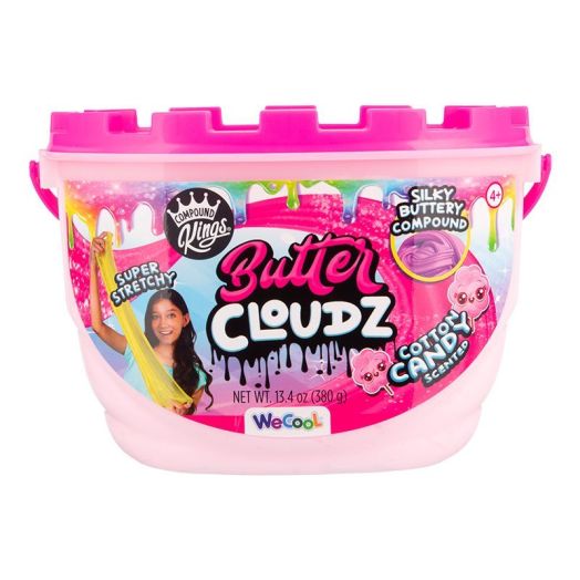 Butter Cloudz Swirls Large Pink Cotton Candy