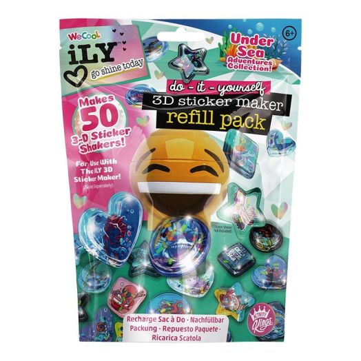 3D Sticker Maker ​Refill Packs​ Undersea Adventure