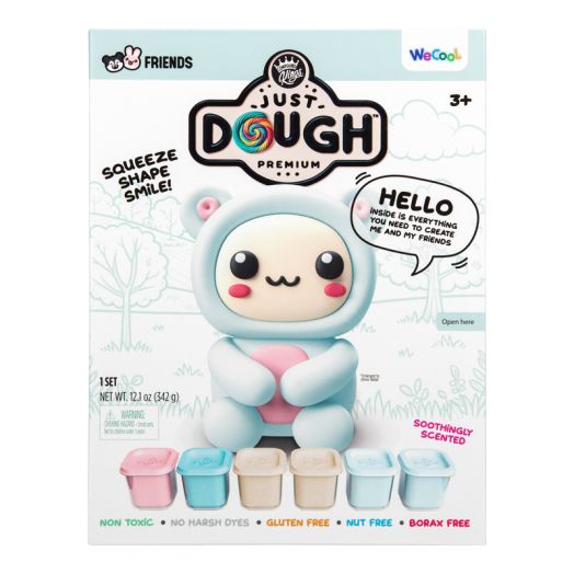 Just Dough Bear Character Pack Soft Elegance -2oz