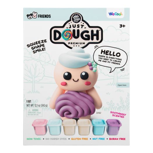 Just Dough Swirl Character Pack Soft Elegance -2oz