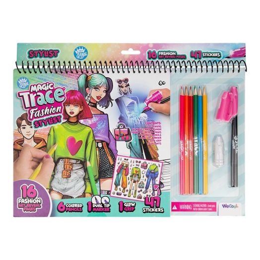 Fashion Trace Spiral Bound Portfolio Stylist