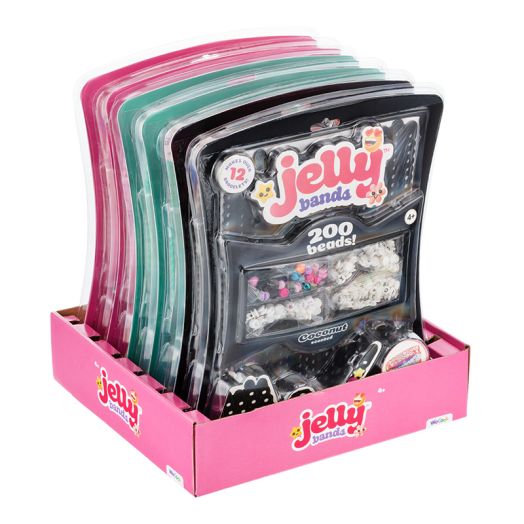 Jelly Bands CDU Cotton Candy Coconut Blue Razz