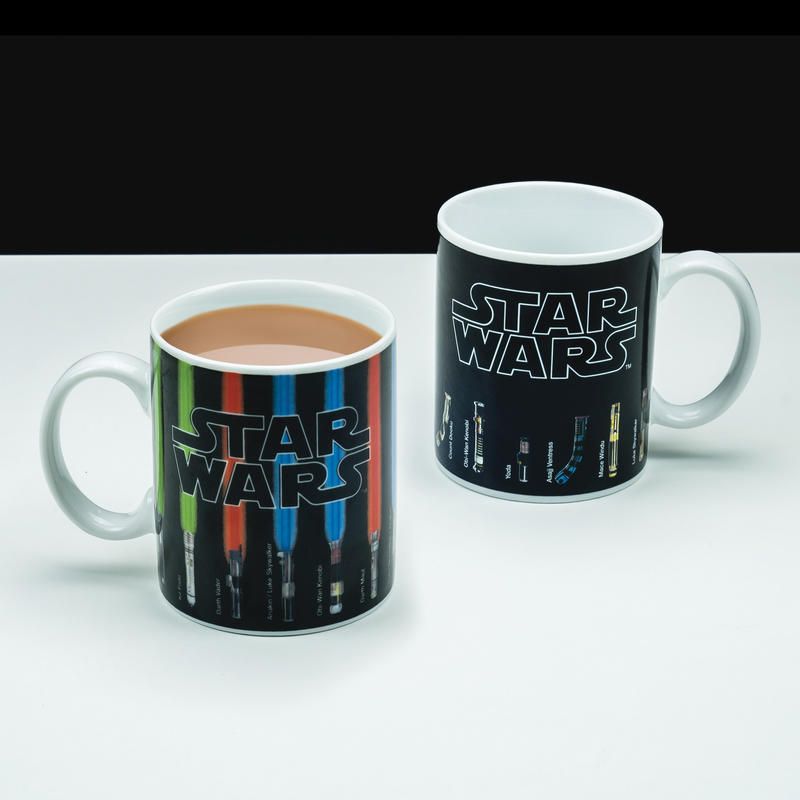 Star wars lightsaber heat change mug sales
