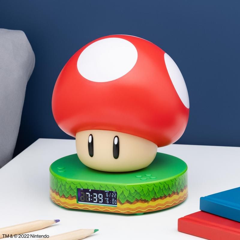 Super Mario Super Mushroom Digital Alarm Clock - Paladone
