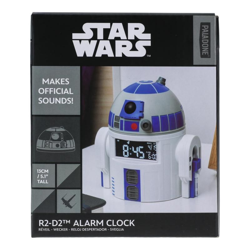 R2-D2 Shaped Digital Alarm Clock - Star Wars - Paladone