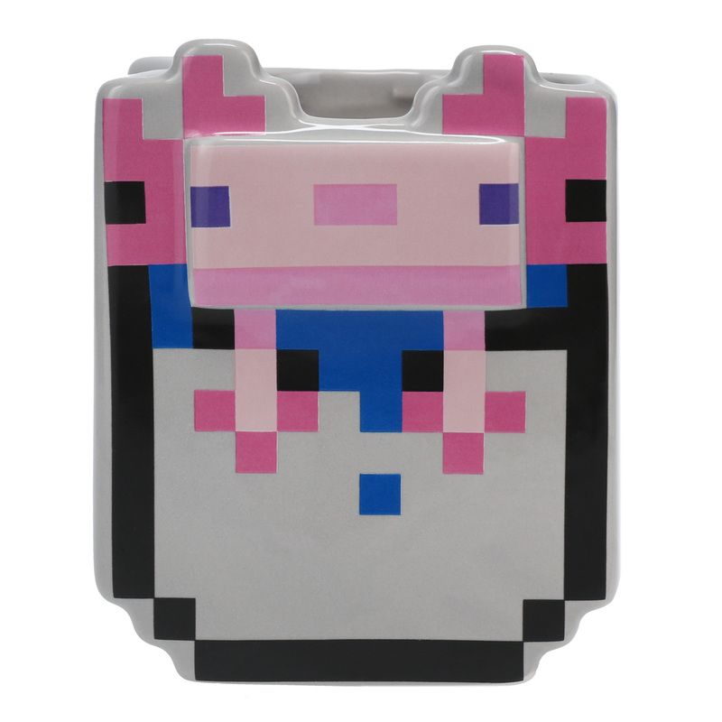 Minecraft Bucket of Axolotl Shaped Mug - Gaming - Paladone