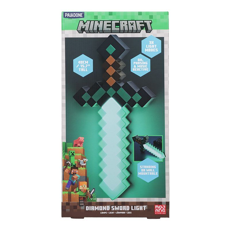Minecraft Diamond Sword Light - Home Décor - Paladone