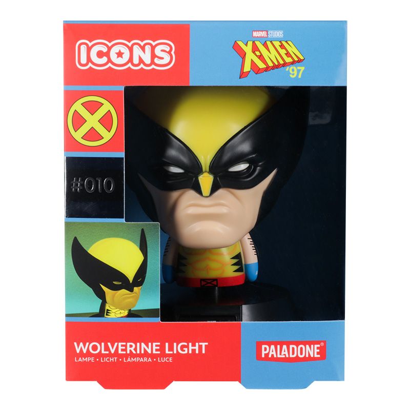 X-Men Wolverine Icon Light - Marvel Collectibles - Paladone Trade