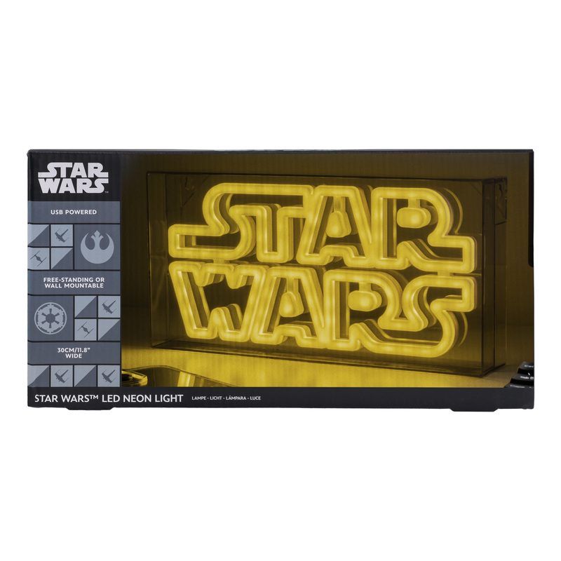 Star Wars Logo LED Neon Light Collectible Paladone Trade