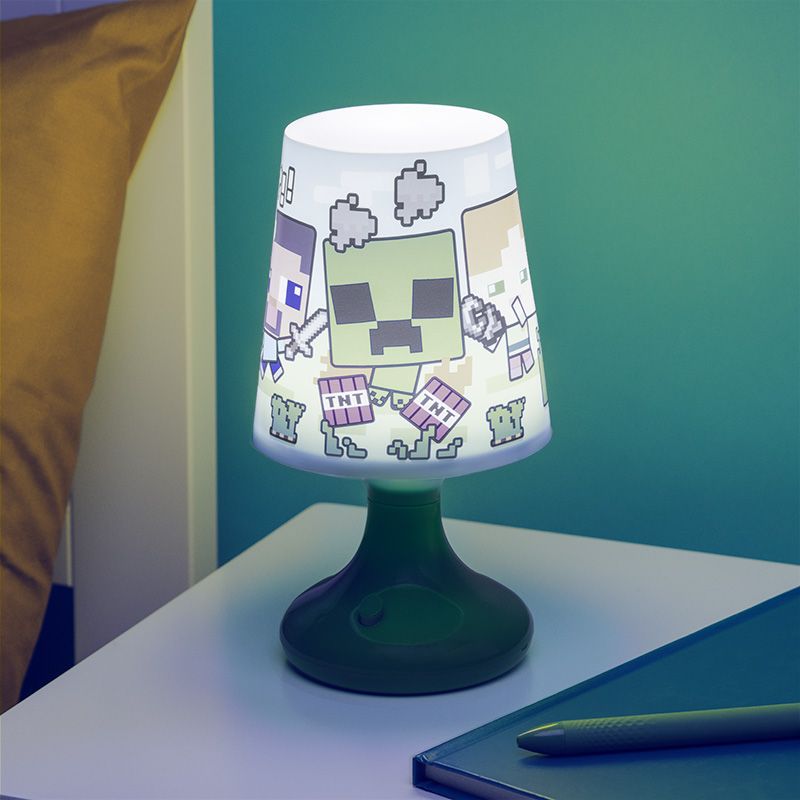 Minecraft lampshade on sale