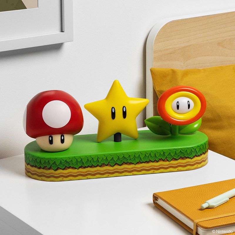 Super Mario Power-Ups Icons Light - Paladone
