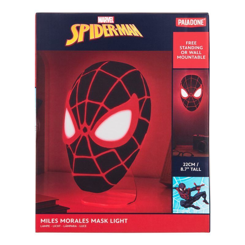 Spider-Man Miles Morales Mask Light - Paladone