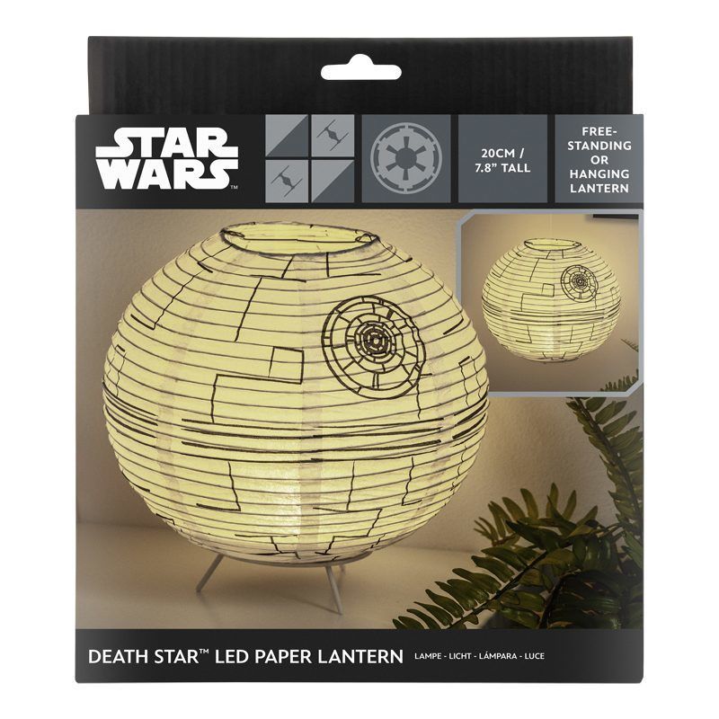 Star Wars Death Star Paper Lantern Desk Lamp - Paladone