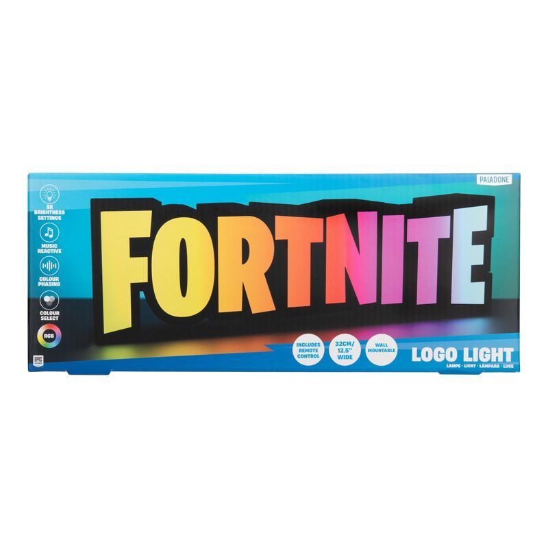 Fortnite Colour Changing Logo Light - Paladone
