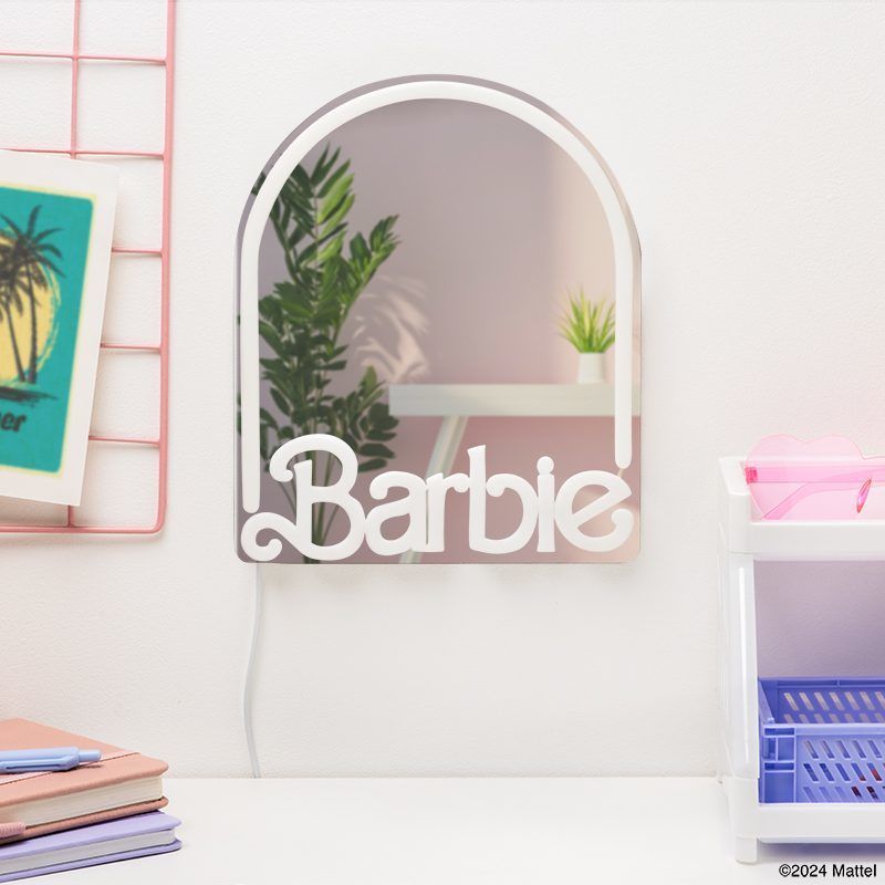 Barbie LED ネオンサイン♪ Amazon.co.jp: Paladone バービー - ロゴ - ランプLEDネオン
