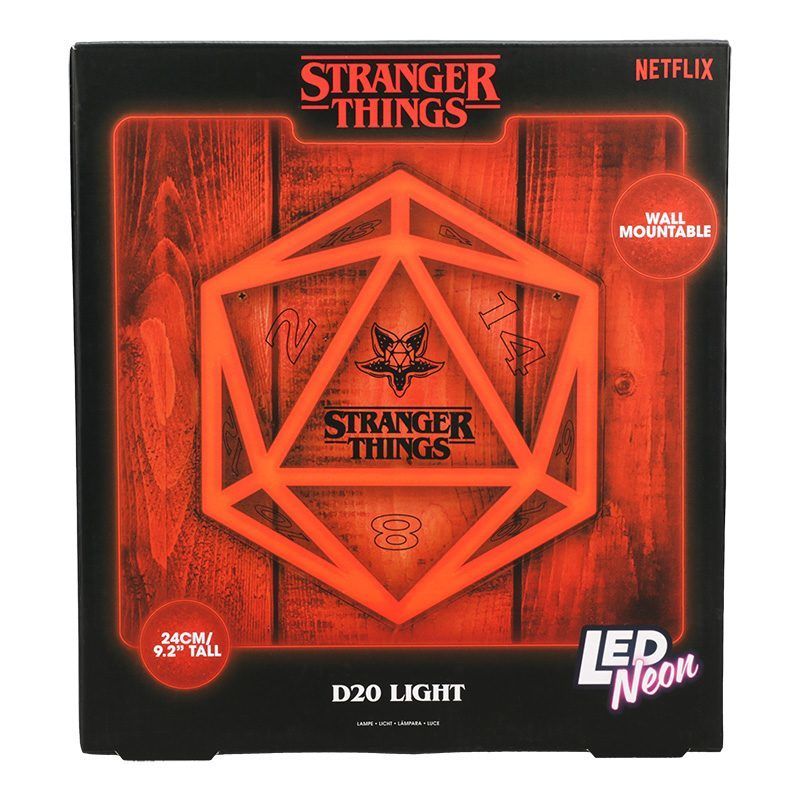 Stranger Things 5 Wall Mountable LED Neon Light - Paladone Trade