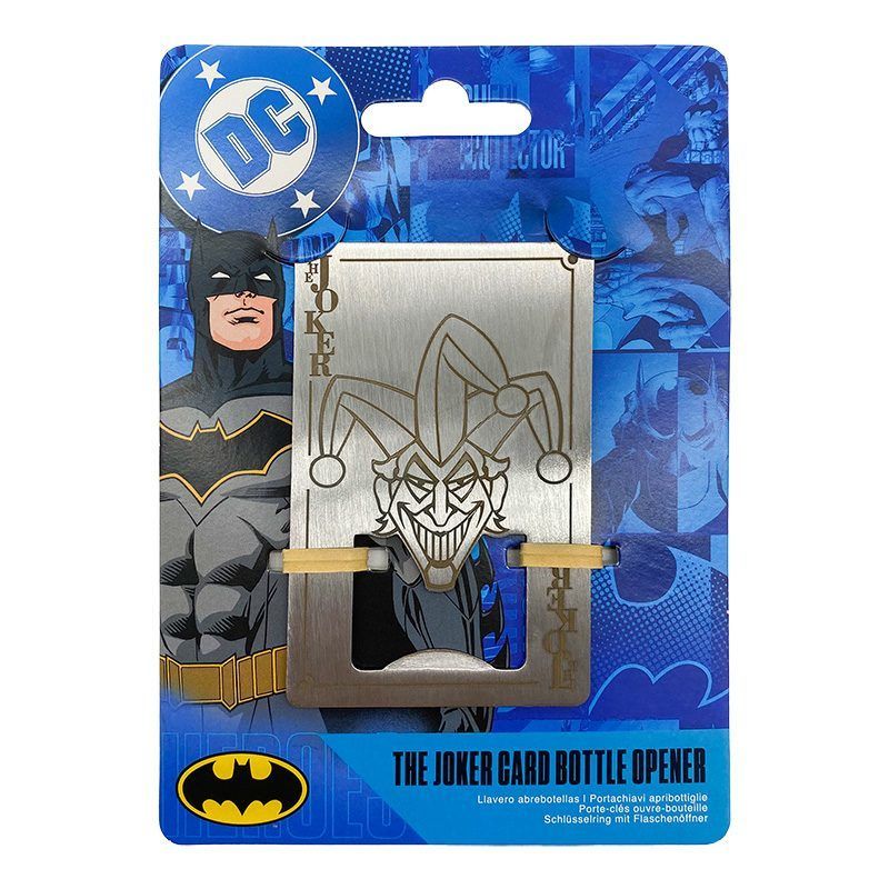 The Joker Playing Card Bottle Opener - DC Comics - Paladone Trade