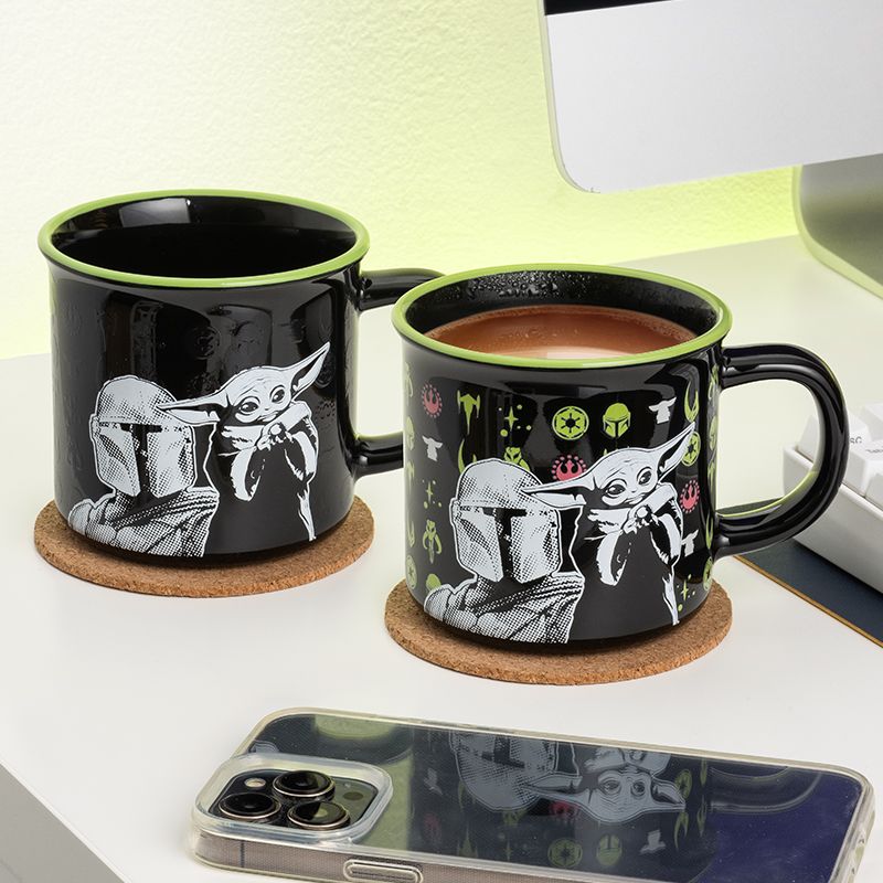 Mandalorian & Grogu Heat Change Mug - Paladone Trade