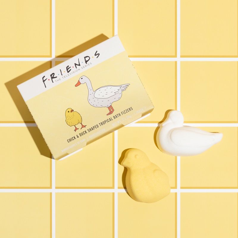 Friends Beauty Chick and Duck Shaped Bath Fizzers
